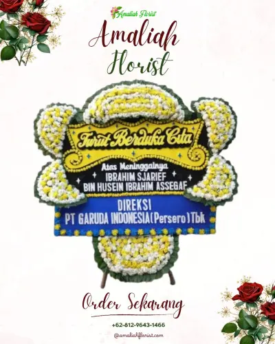 Papan Bunga Duka di Sukawarna